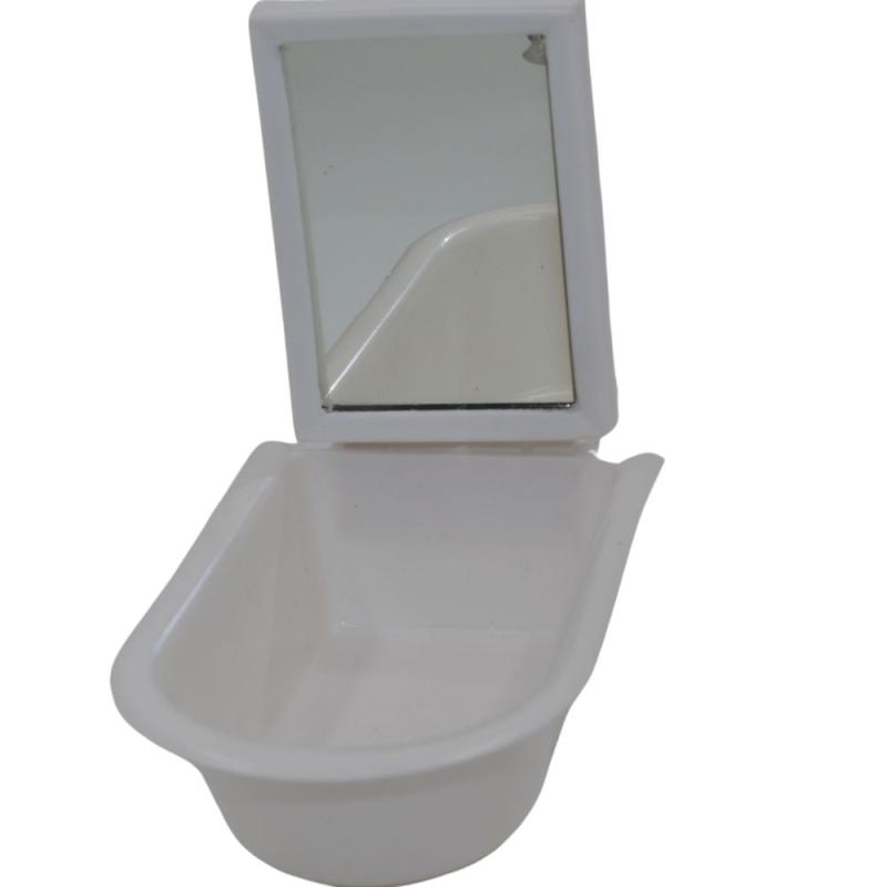 CCA Aynalı Küvet Banyoluk Beyaz