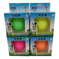 CCA Suda Batmayan Sert Yeşil Renkli Köpek L Oyun Topu