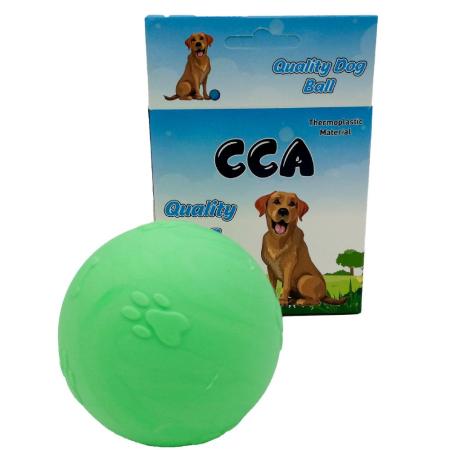 CCA Suda Batmayan Sert Yeşil Renkli Köpek XL Oyun Topu