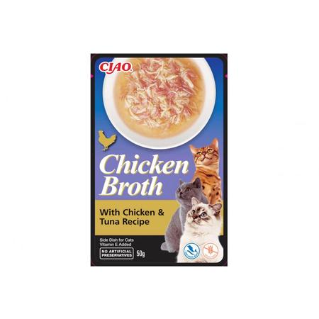 Chicken Broth Tavuk Sulu ve Ton Balıklı Kedi Çorbası 50 Gr