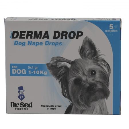 Dr. Sed Maxi Derma Drop Doğal Köpek Ense Damlası 5li Damla Paketi (1-10 Kg. Köpekler Için)