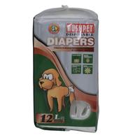Hushpet Diapers Disposable Ader L Boy 12 Adet 4 lü Paket