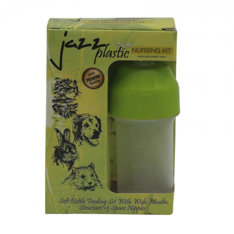Jazz Plastik Yavru Kedi Köpek Tavşan Biberonu 50 ml