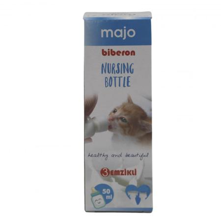 Mojo Plastik Yavru Kedi Köpek Tavşan Biberonu 50 ml
