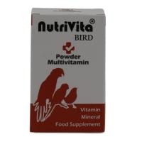 Nutrivita Bird Powder Multivitamin Toz Kuş Vitamini 50 gr 10 Adet