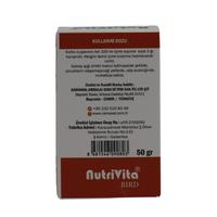 Nutrivita Bird Powder Multivitamin Toz Kuş Vitamini 50 gr 10 Adet