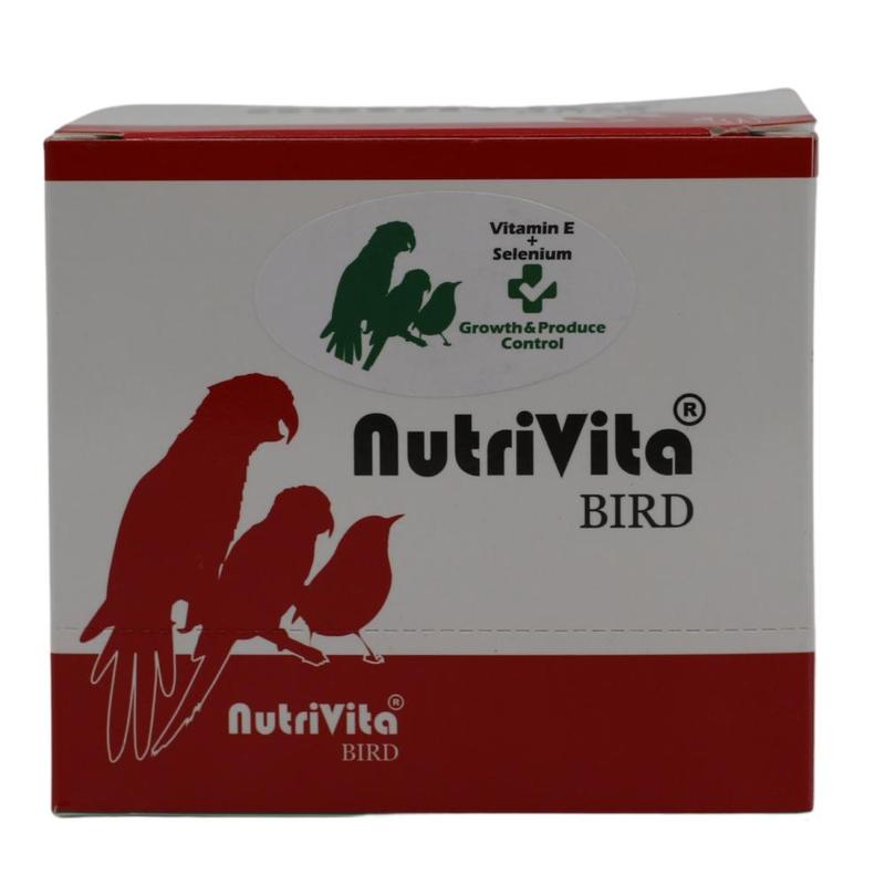 Nutrivita Vitamin E + Selenium Kuş Vitamin ve Üreme Desteği 30 cc 12 Adet