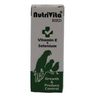 Nutrivita Vitamin E + Selenium Kuş Vitamin ve Üreme Desteği 30 cc 12 Adet
