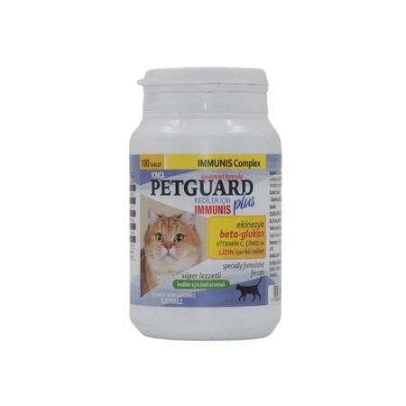 Petguard Plus Immunıs Kediler İçin Ekinezya, Beta Glukan, Vitamin C, Çinko Ve Lizin