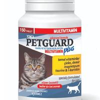 Petguard Plus Kedi Multivitamin 75 Gr 150 Tablet