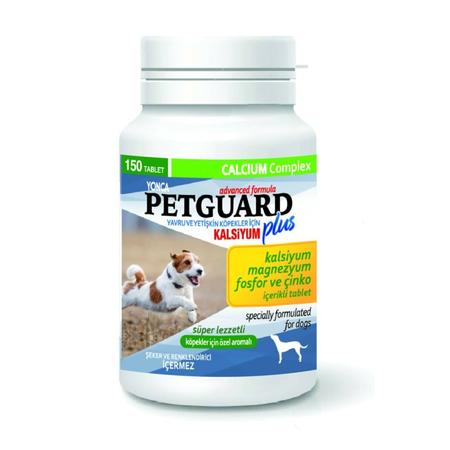 Petguard Yetişkin Köpek Için Tablet Vitamin Kalsiyum