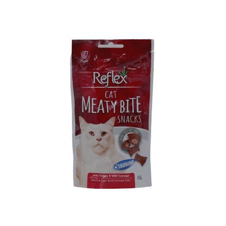 Reflex Cat Meaty Bite Snack Hindi ve Çiğer Sosisli