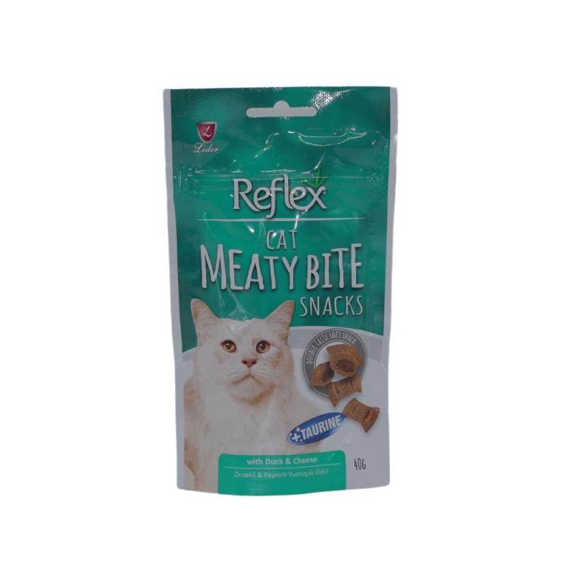 Reflex Cat Meaty Bite Snack Ördekli ve Peynirli